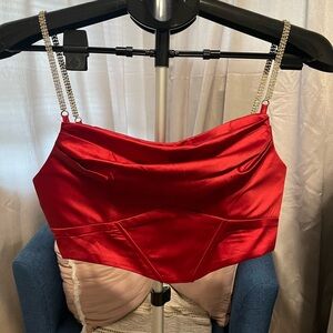 Fashion Nova Wine Forever Icey Cami Top